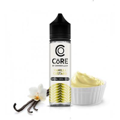 Dinner Lady Core Flavour Shot Vanilla Custard 60ml